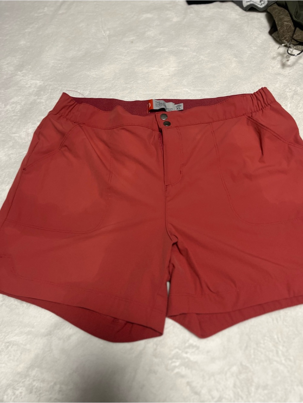 The American outdoorman Women Red Active Shorts - Lightweight Comfort